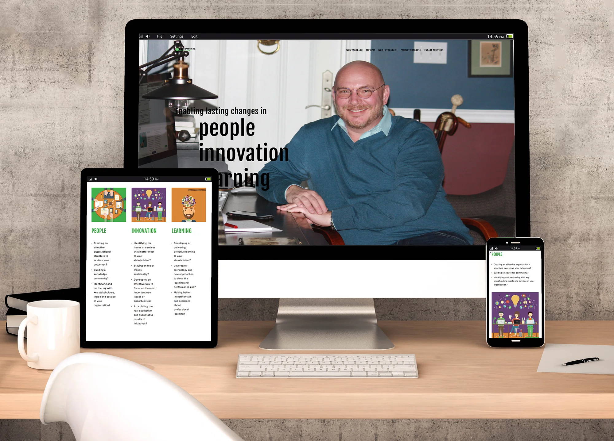 Website for Yggdrasil Advisory