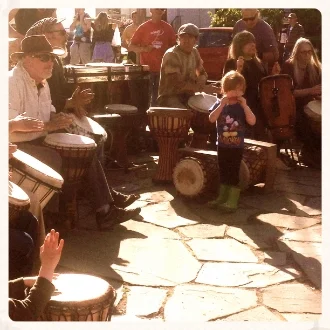 Village Green Drum Circle