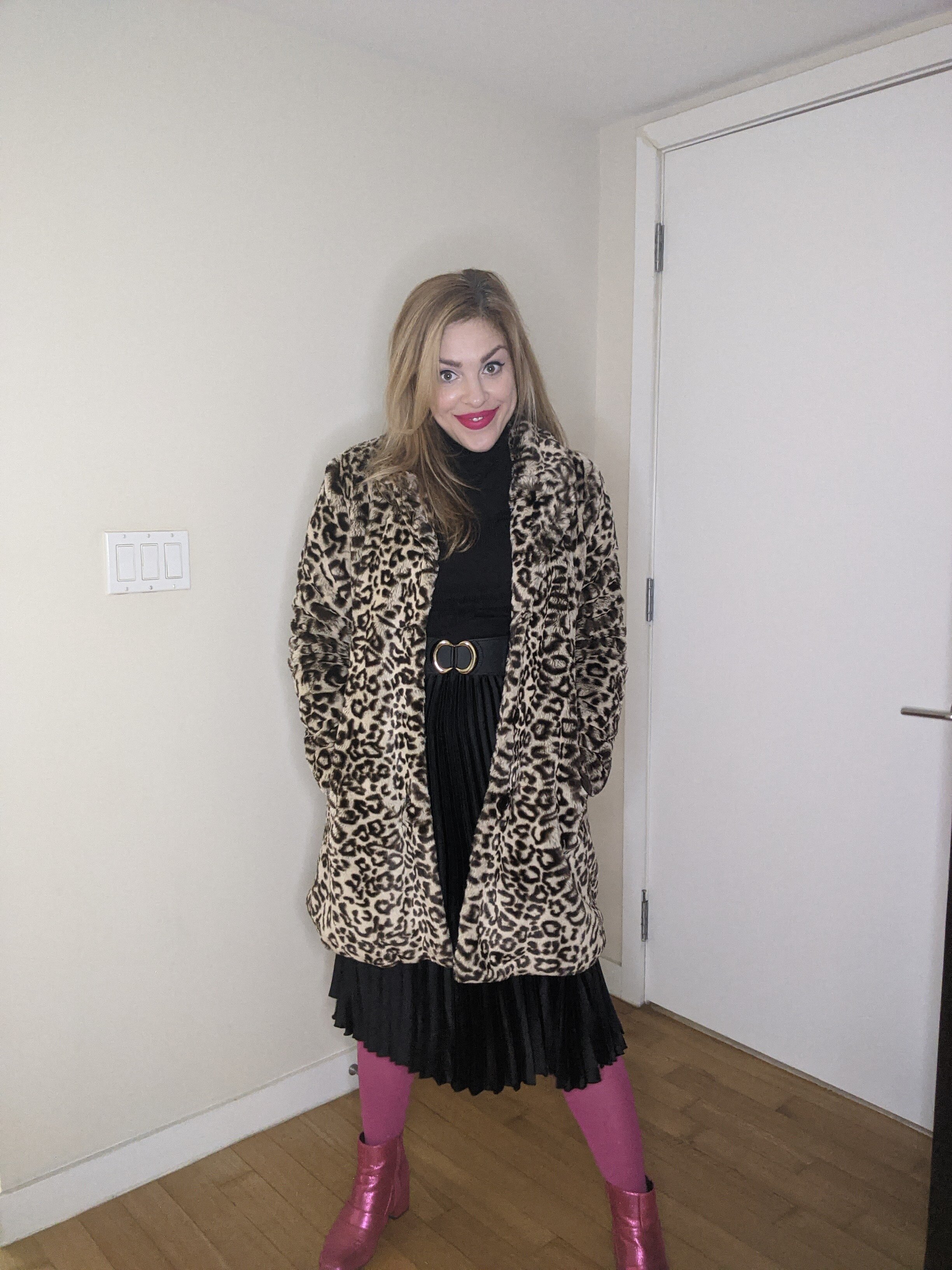 Three Cool Ways To Wear A Faux Fur Leopard Print Coat — Snapshot Fashion