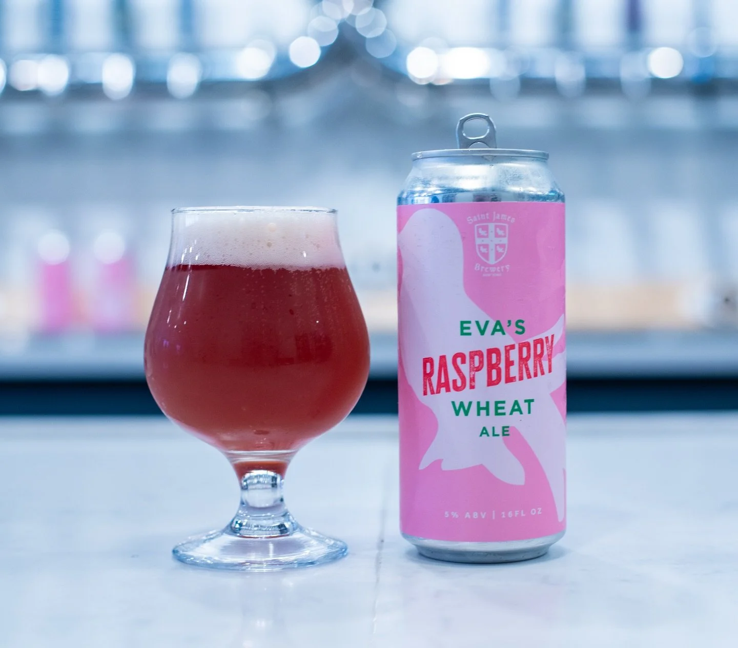 ✨🍺 Beer Release Alert! 🍺✨🩷

Meet Eva&rsquo;s Raspberry Wheat &mdash; a beer as bold and beautiful as the woman it&rsquo;s named for. 💪🌸 Representing strength, beauty, and integrity.

Bright. Fruity. Brewed with locally sourced ingredients and pl