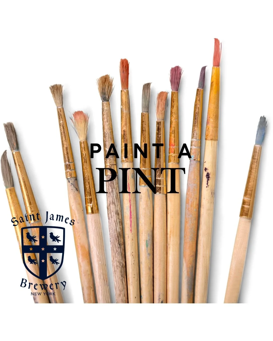 🎨🍺 Paint a Pint Today! 🍺🎨

Cold Friday? Perfect excuse to get cozy, creative, and sip on a beer.

Join us today for Paint a Pint &mdash; your paint and a free beer are included. Put on some good tunes, grab a brush, and turn a chilly day into som
