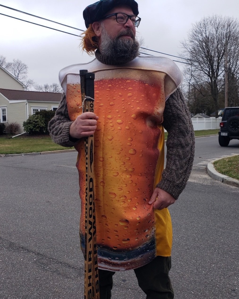 There he stood&hellip; gazing across the land&hellip; guarding the most important treasure of all &mdash; beer. 🍺👑

Some say he&rsquo;s searching for the end of the rainbow.Others say he&rsquo;s simply deciding which beer to have next.

Either way,