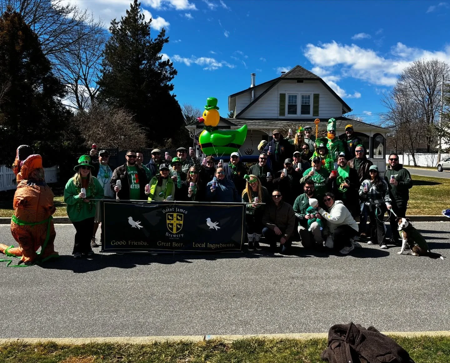 What a crew.

Our Athletic Club showed up to march in the parade with us and then packed the brewery after. This is exactly what we mean when we say we&rsquo;re about more than beer.

It&rsquo;s community. It&rsquo;s local. It&rsquo;s all of you.

A 