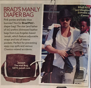 BRAD PITT + PEOPLE MAGAZINE + JAMAH