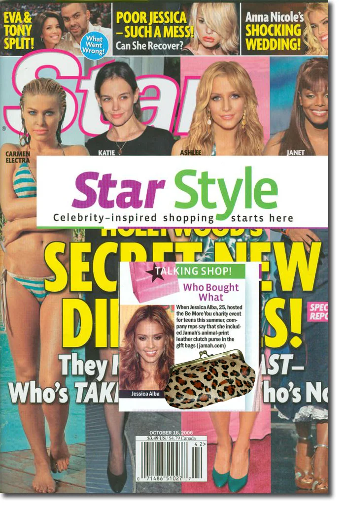 JESSICA ALBA + STAR + JAMAH
