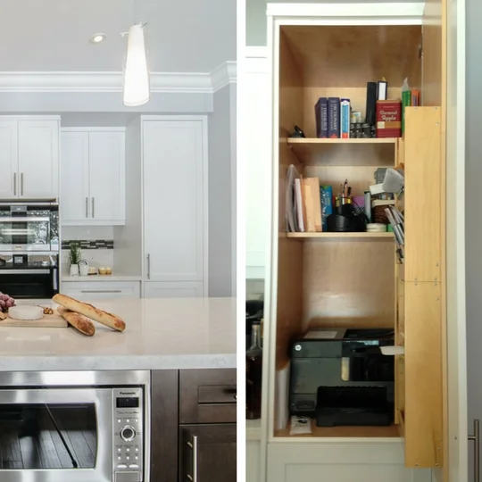Toronto home white pantry kitchen hiding a home office.jpeg
