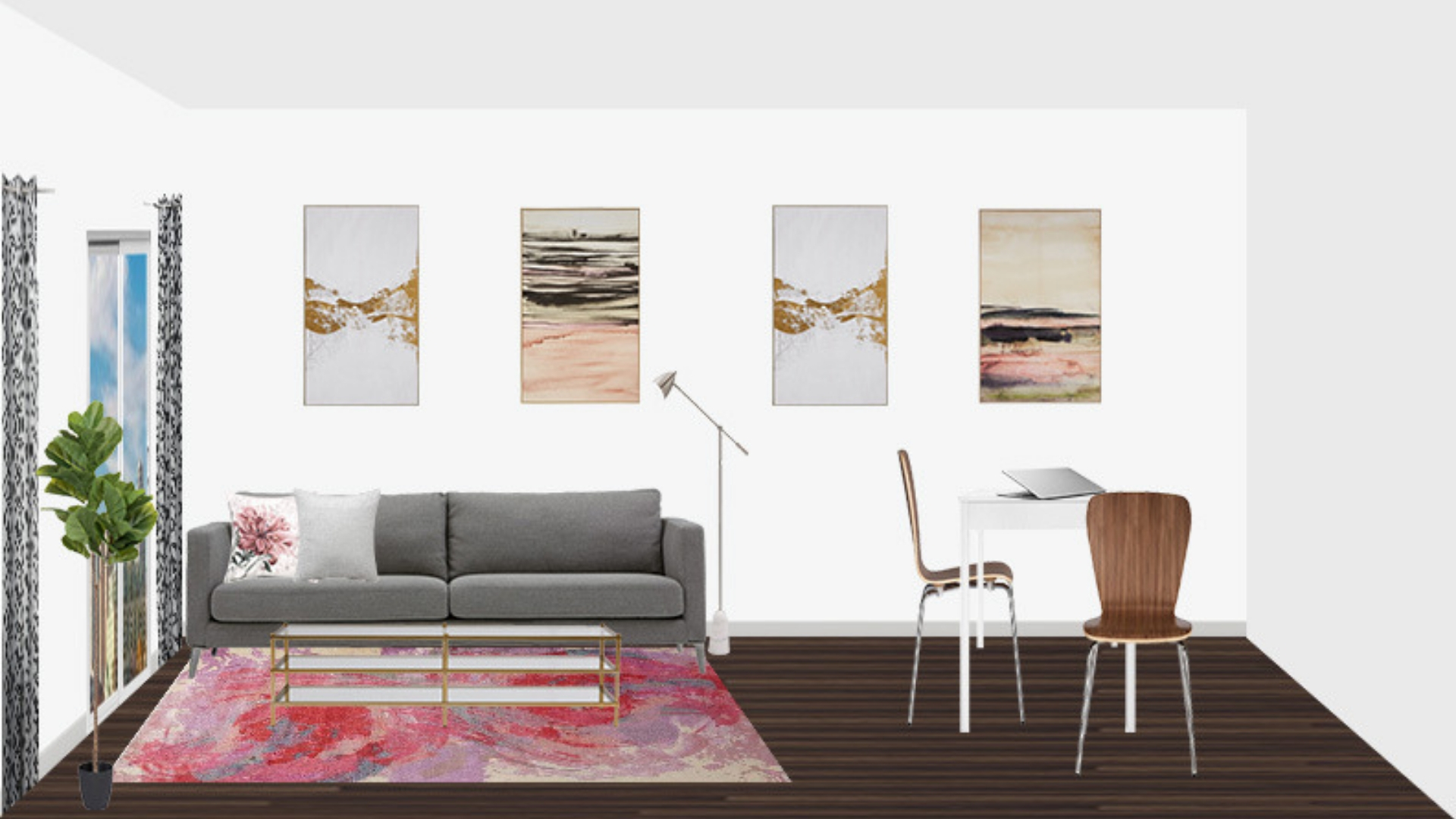 Living Room Main Wall