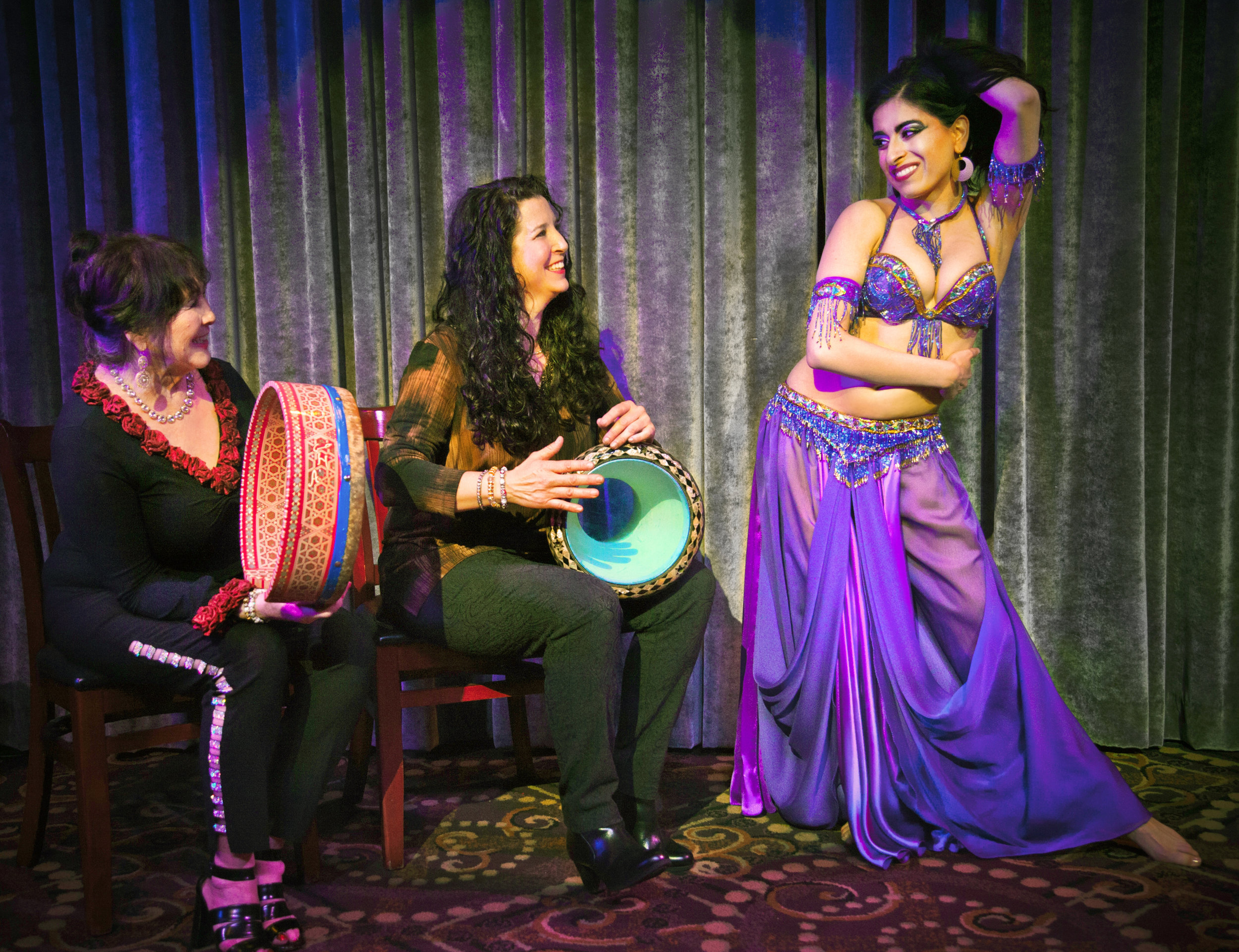 with Amina Goodyear & Susu Pampanin. photo by Natika