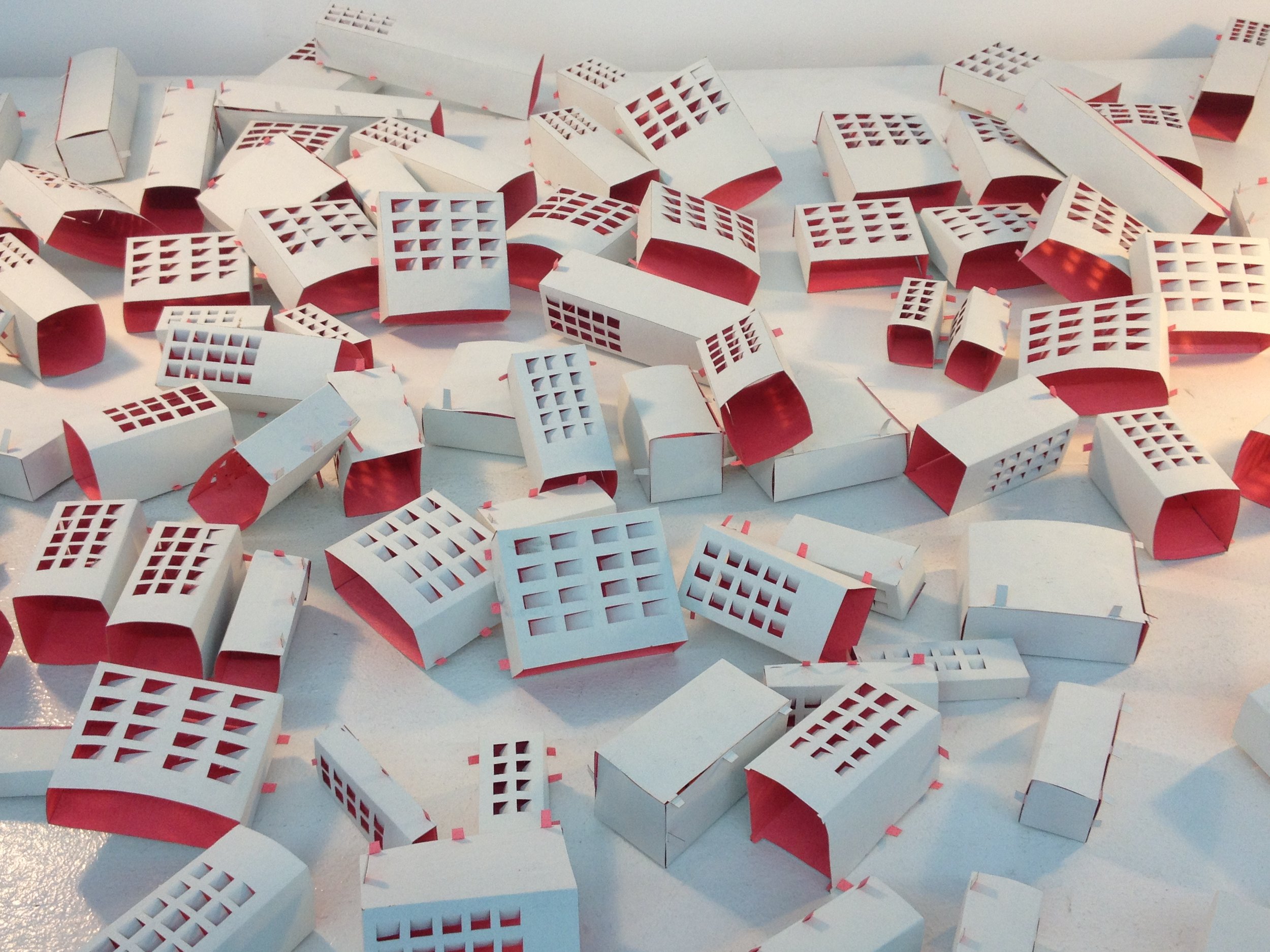 Paper building forms, 2016