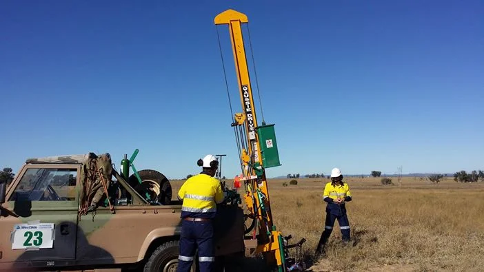 Ardvark Geo Consultants on site in Australia