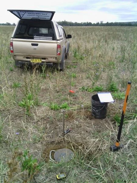 Geo9 doing a survey in Queensland Australia