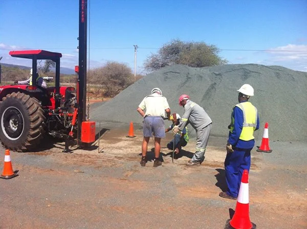 G&V Logistics doing a groundwater study in South Africa