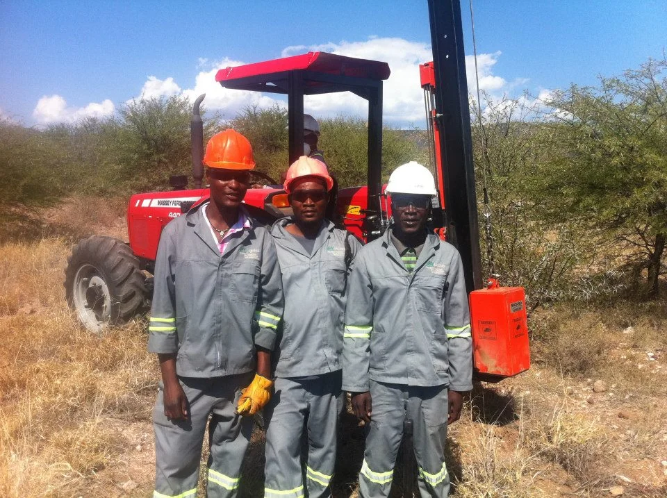 The Guys on site in Limpopo South Africa