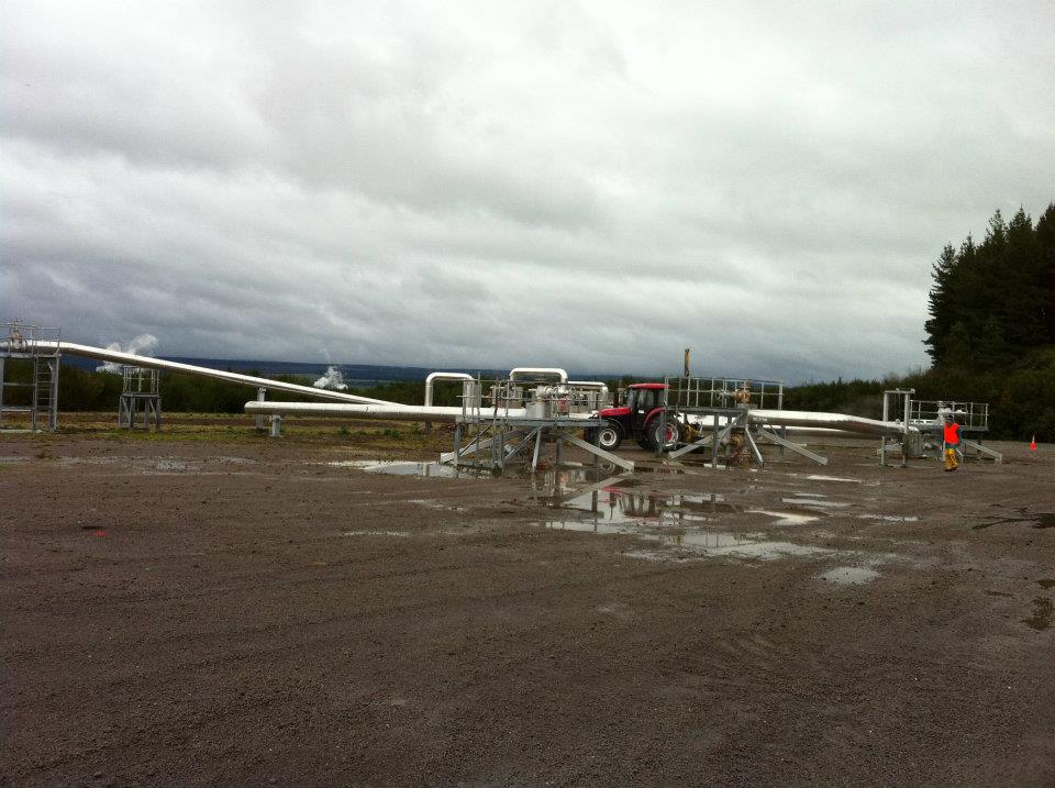 ATS conducting a geothermal study in New Zealand