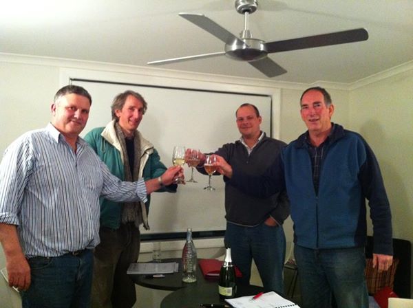 ATS founding members on our first daya in bussiness