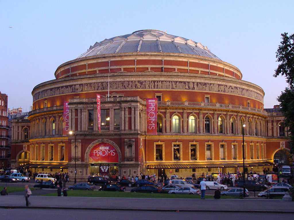 The Royal Albert Hall - current home of the Proms. Image Credit: Drow Male via Wikimedia Commons cc