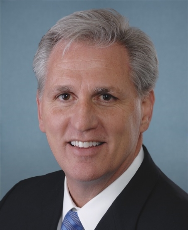Congressman Kevin McCarthy of California, the House Majority Leader. U.S. Government and Printing Office (Public Domain)