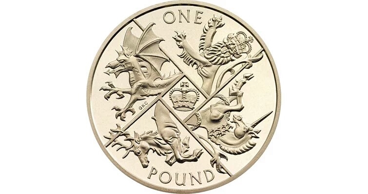The new and last "Round Pound". Image Credit: Royal Mint