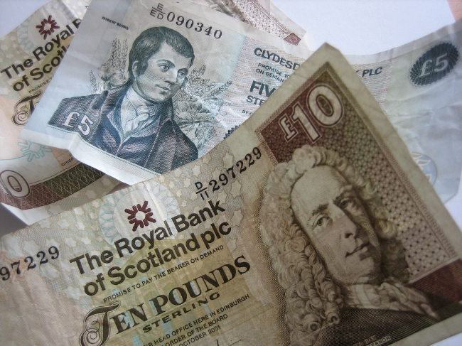 The SNP is haggling over a new cash deal from Westminster. Image Credit: Howard Lake via Flickr cc