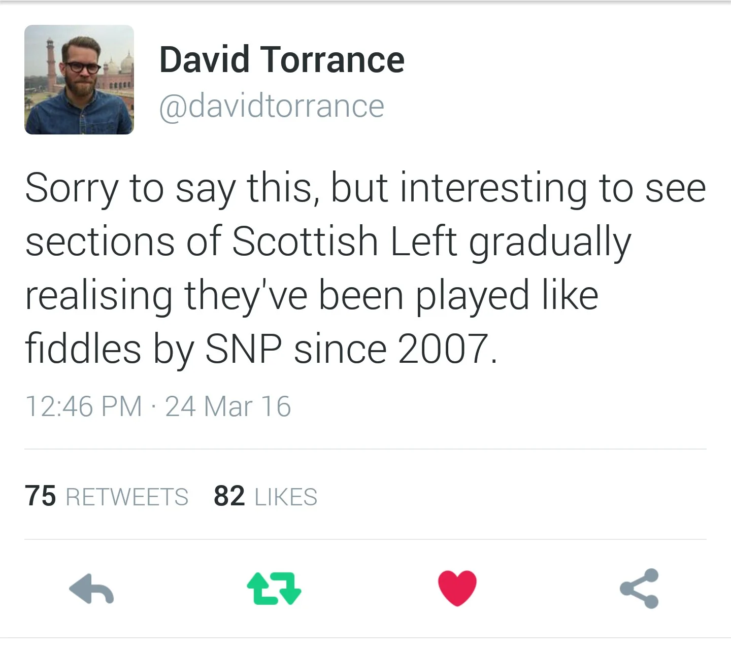 Losing Faith in the SNP?