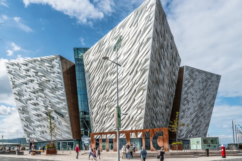Titanic Belfast - the world's largest attraction dedicated to the ill-fated ocean liner. Image Credit: William Murphy via Flickr CC