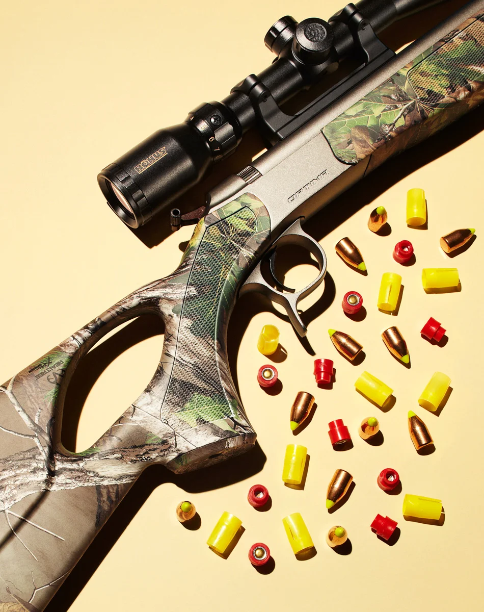 jarren vink gun rifle bullet muzzleloader scope camo photographer still life art studio new york photo photography