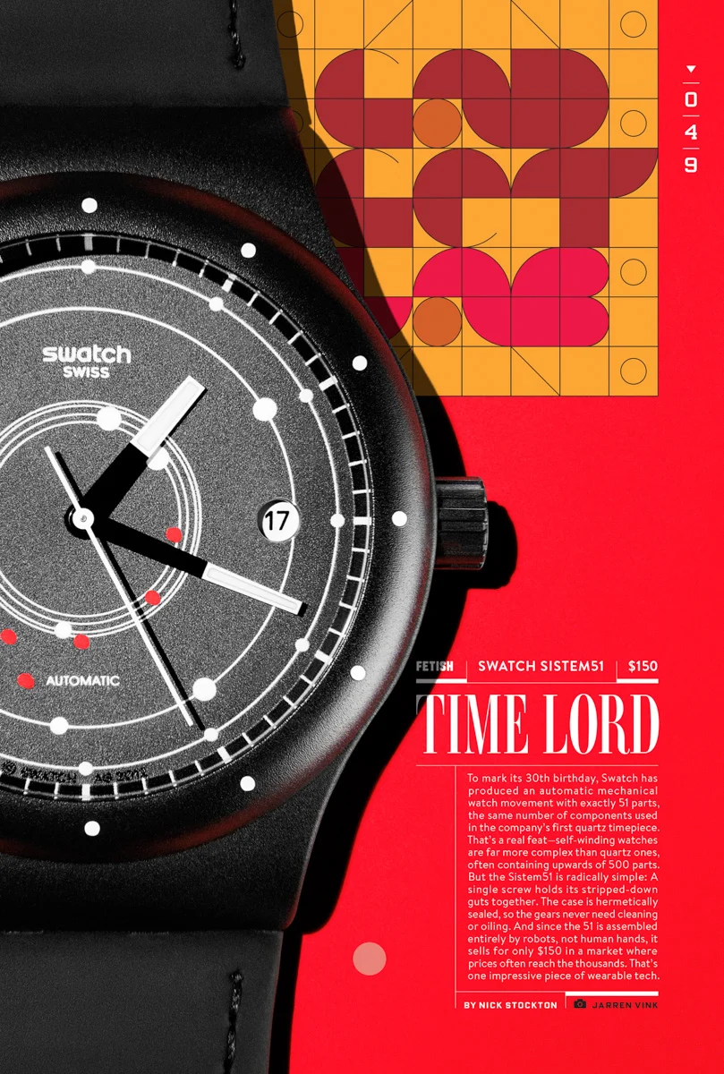 jarren vink wired swatch watch tearsheet photographer still life art studio new york photo photography