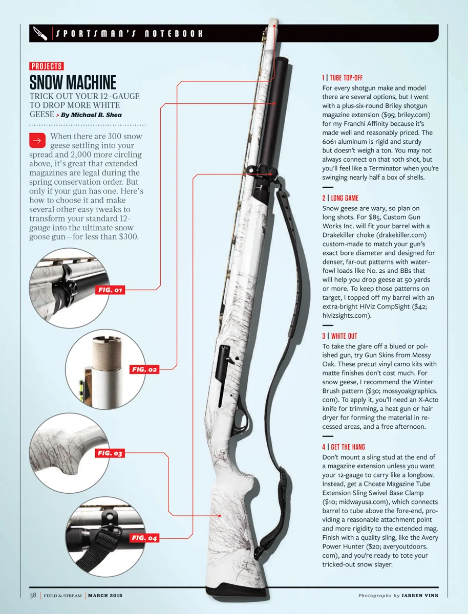 jarren vink field & stream rifle gun tearsheet photographer still life art studio new york photo photography