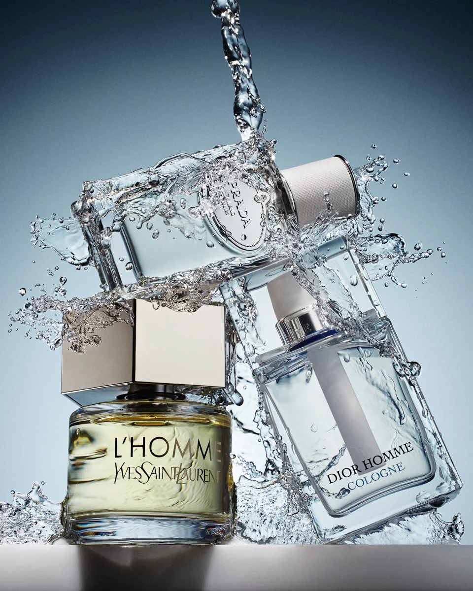 jarren vink perfume fragrance homme hommes yves saint laurent prada dior photographer still life art studio new york photo photography perfume fragrance homme hommes yves saint laurent prada dior