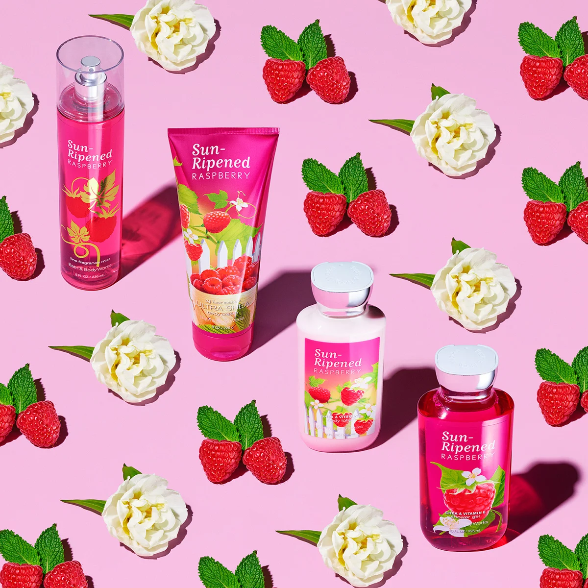 jarren vink bath & body works sun-ripened raspberry fragrance