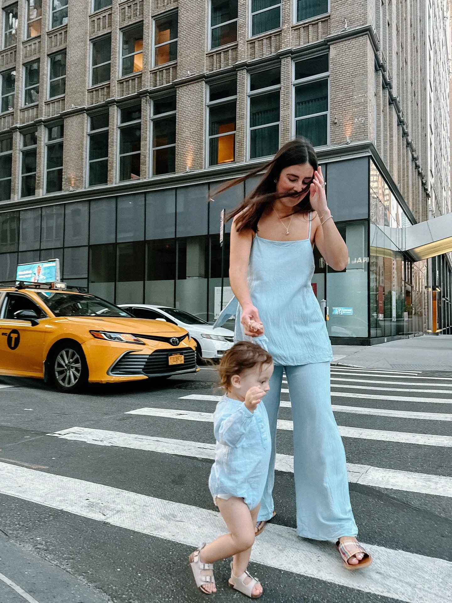 imagine your baby starts walking a week and a half before you leave for new york city hahahaha