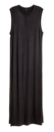 1. H&M long drape dress $18