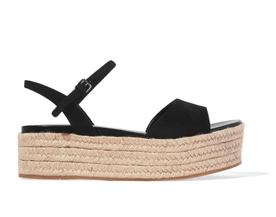 1. Miu Miu flatform espadrilles $575