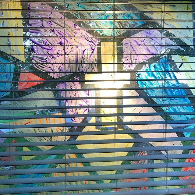 We painted &ldquo;stained glass&rdquo; on our window and I&rsquo;m not sure it&rsquo;s ever coming off....because we love it so much.  This Easter looks different, so different.  And I want to preface this by saying that there&rsquo;s suffering and h