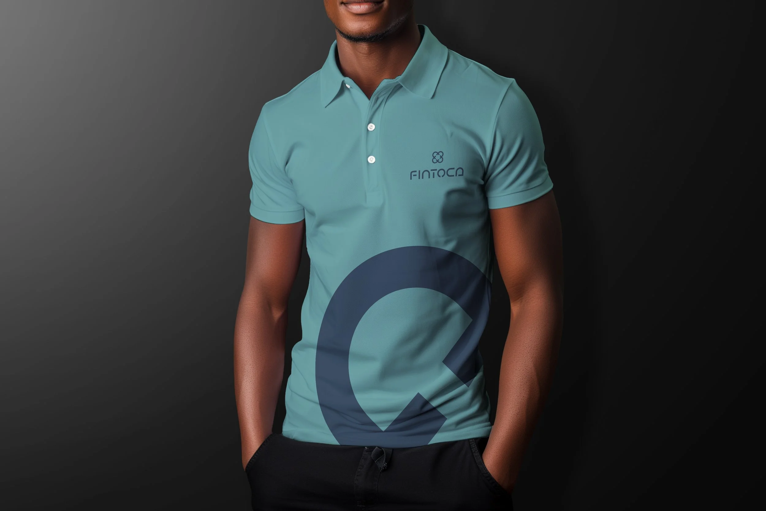 Branded Fintoca polo shirt