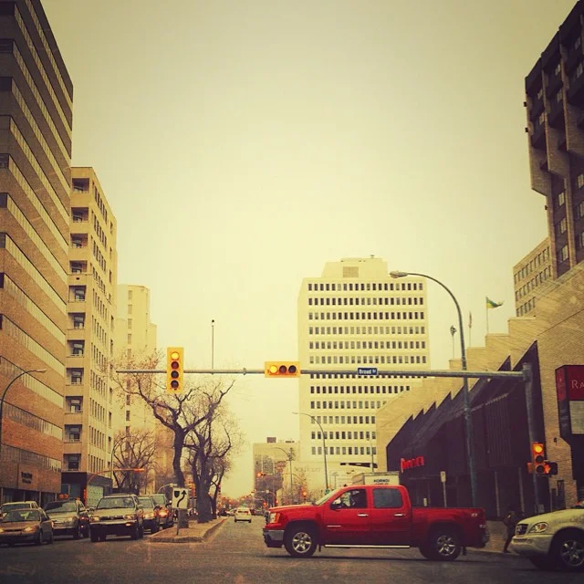 Nothing much shaking at Broad and Victoria in Regina @yqr @regina