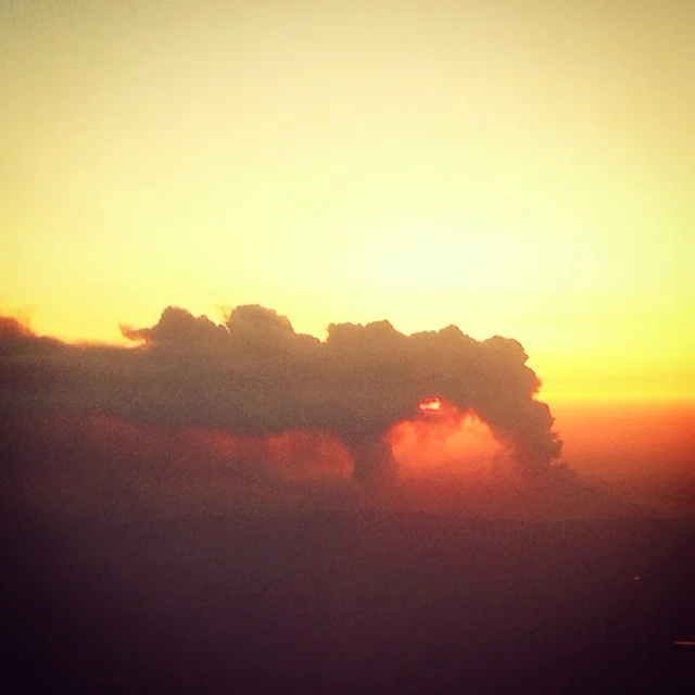 Flying past the Little Bobtail Lake fire near Prince George ... 130 square kilometre up in smoke #fire #sunset #princegeorge #yxs #littlebobtail