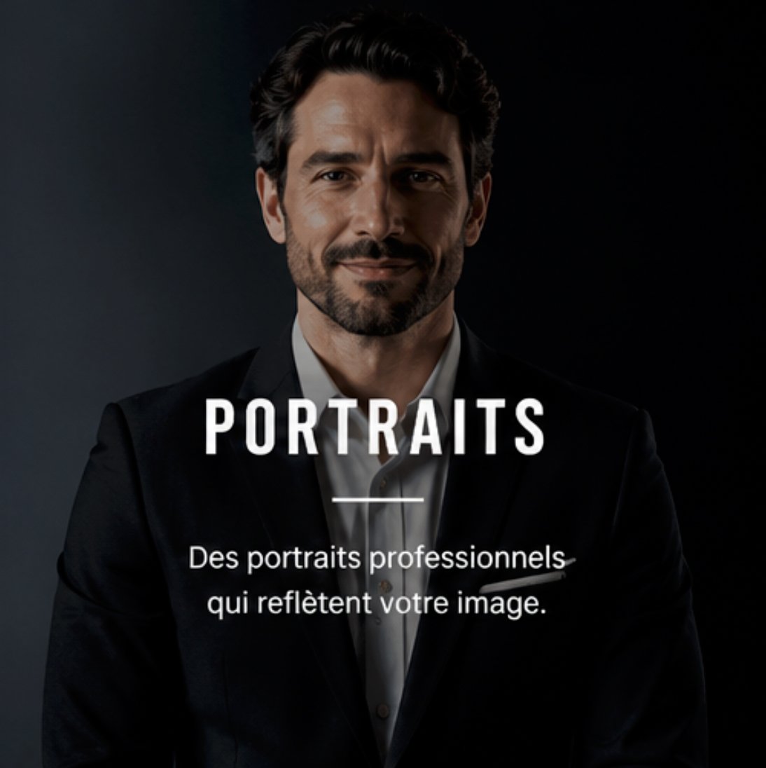 des portraits professionnels qui refletent votre image
