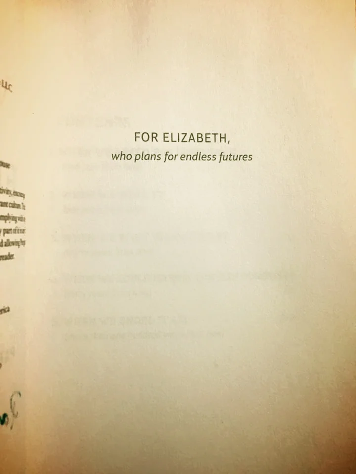 Seriously... you guys... I'm the Elizabeth mentioned here. You can imagine finding this out was an ugly cry moment.