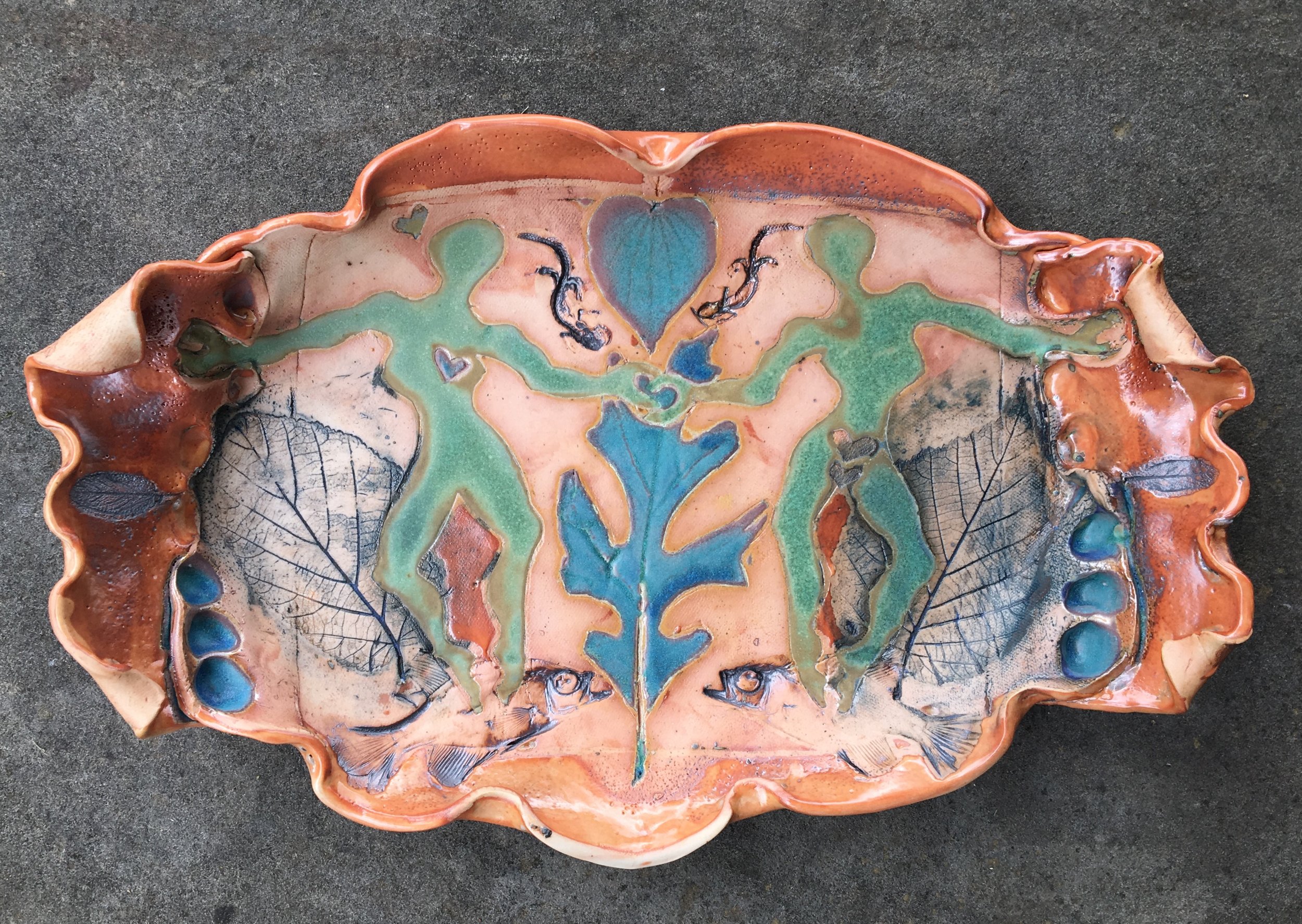 From the Fossil Series:"Ladies and Lizards, Sassafras and Sage"