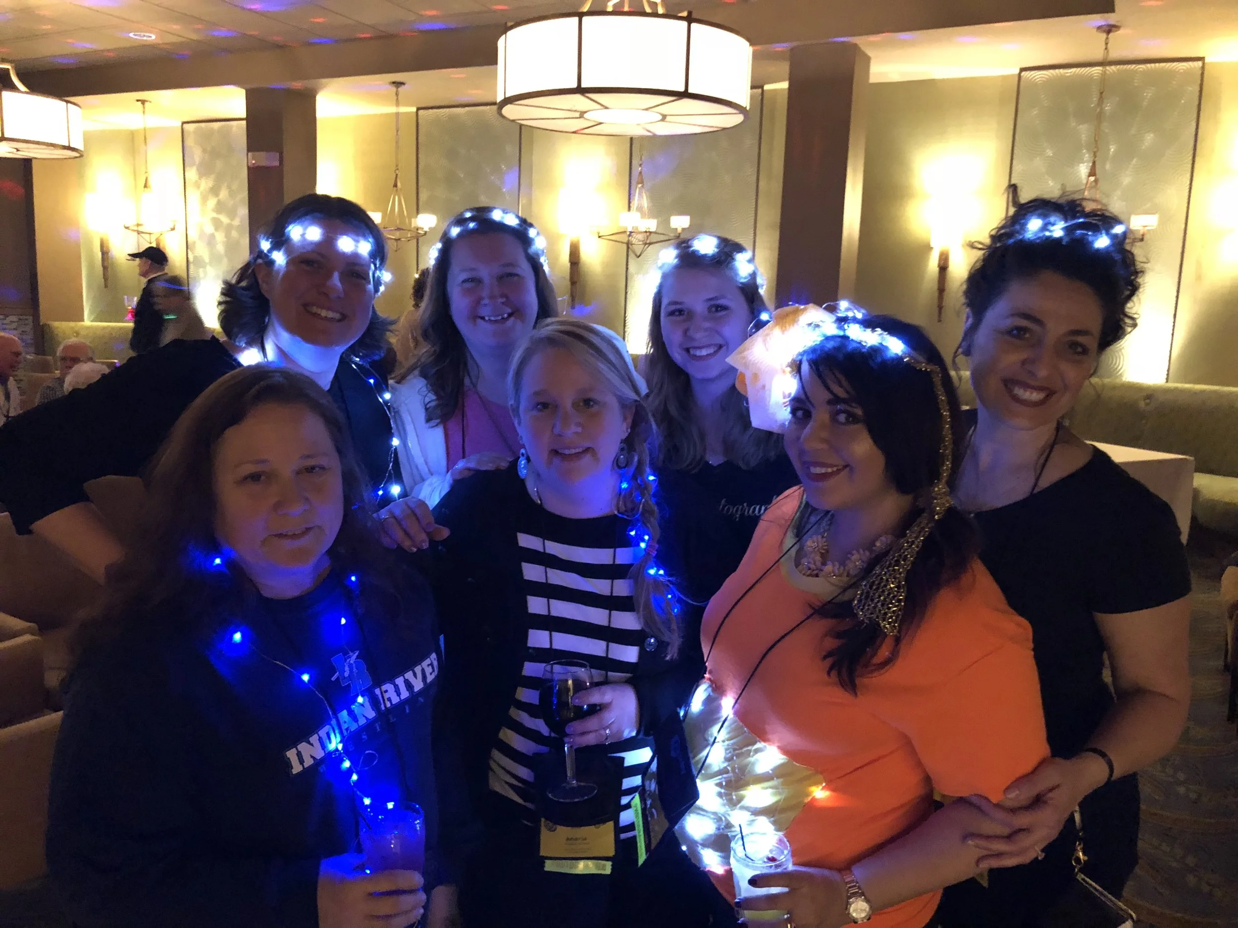 Being Weird at the Illumination Party with my photo friends at Focus NY!