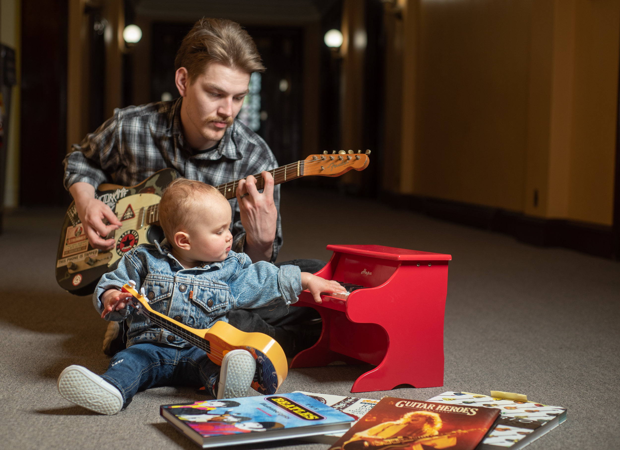Making music with my boy is the best feeling in the world
