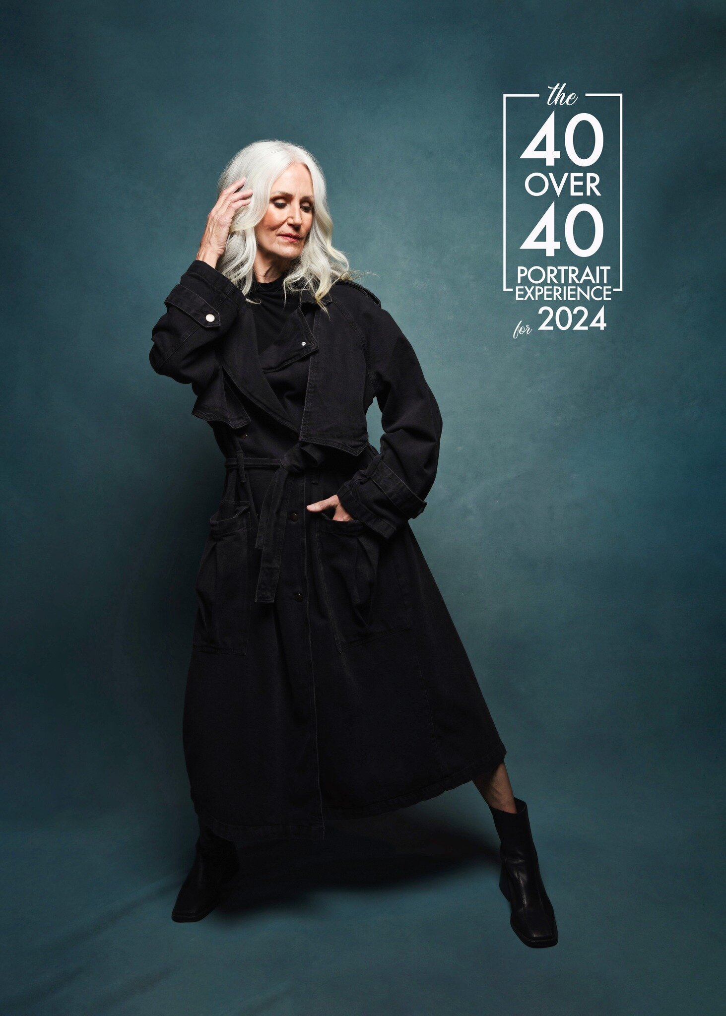Only 20 spots remain for the empowering 40 over 40 Portrait Experience!

Imagine stepping into a world where your essence shines brighter than ever before, where your story unfolds like a cherished novel, and where your confidence soars to new height