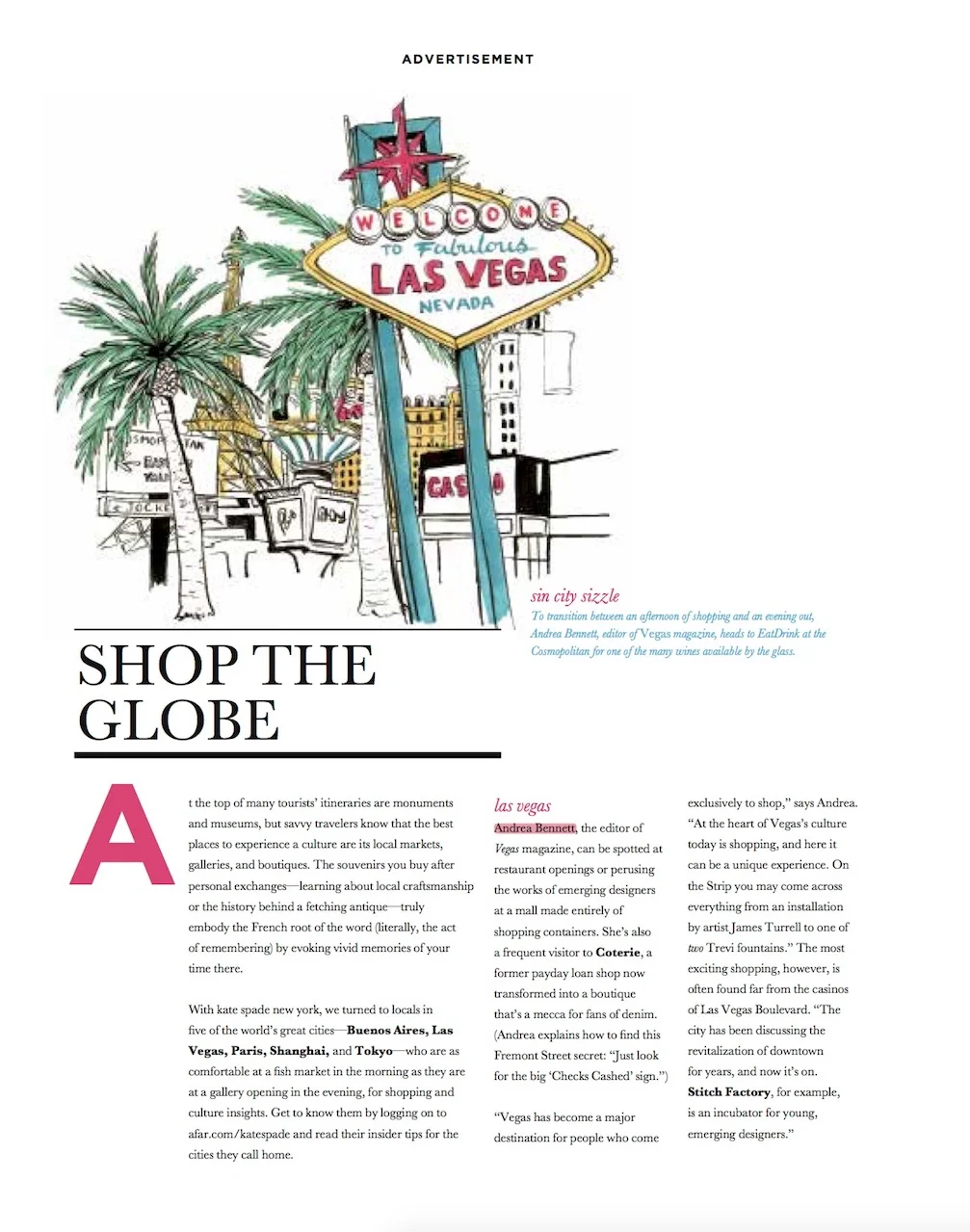 Kate Spade Shop the Globe
