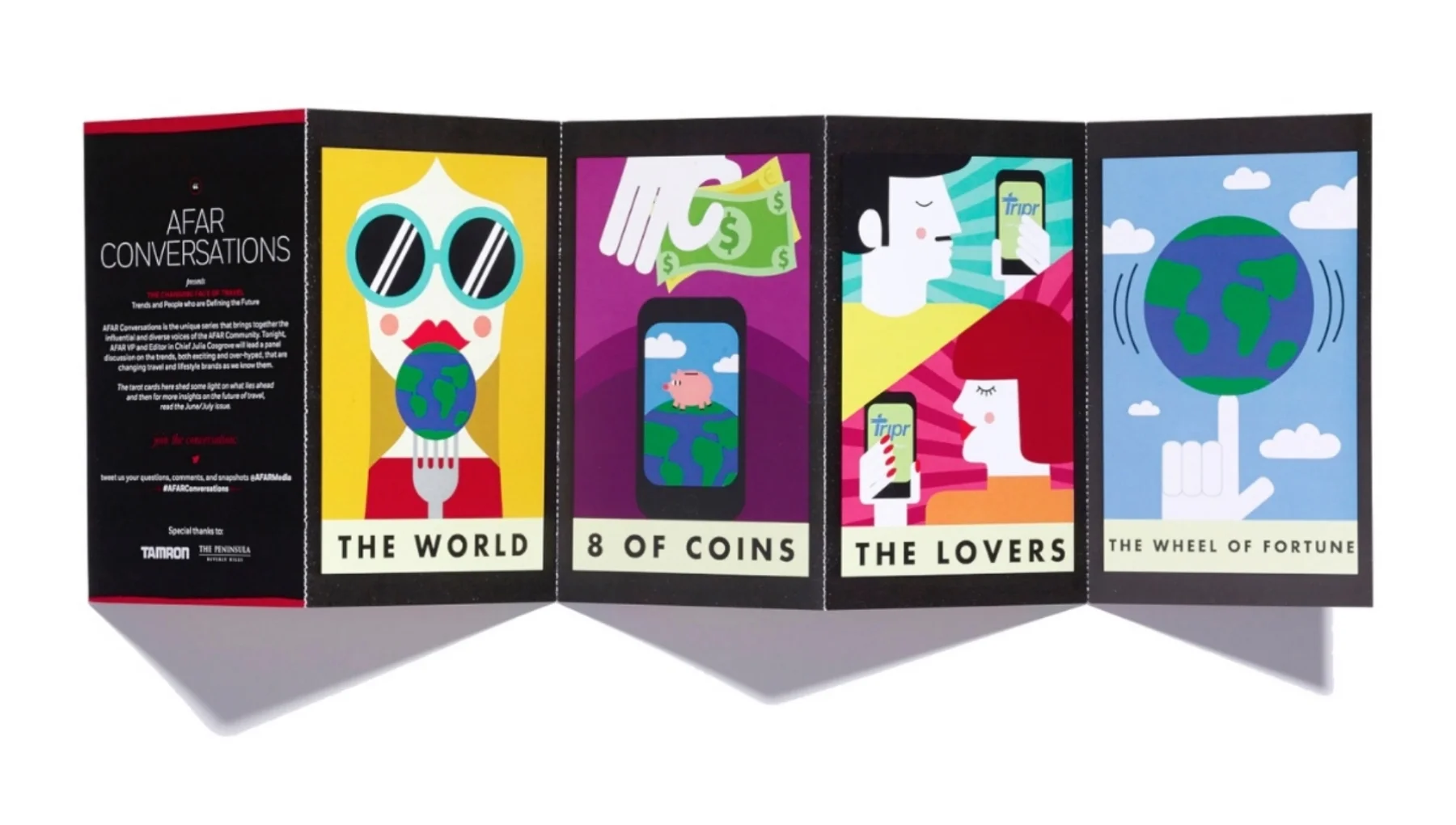 AFAR Conversations Tarot Card Inspired Promotion