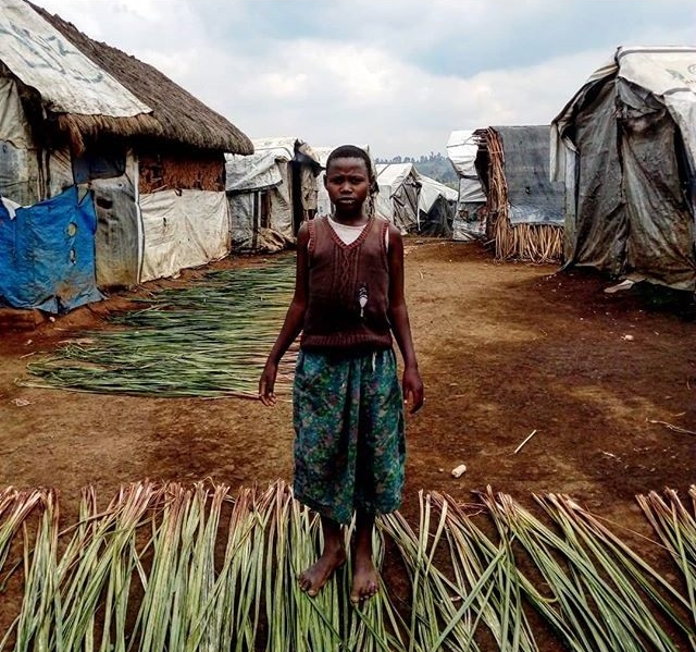 © Ley Uwera, A girl in Kizimba Camp. 2018