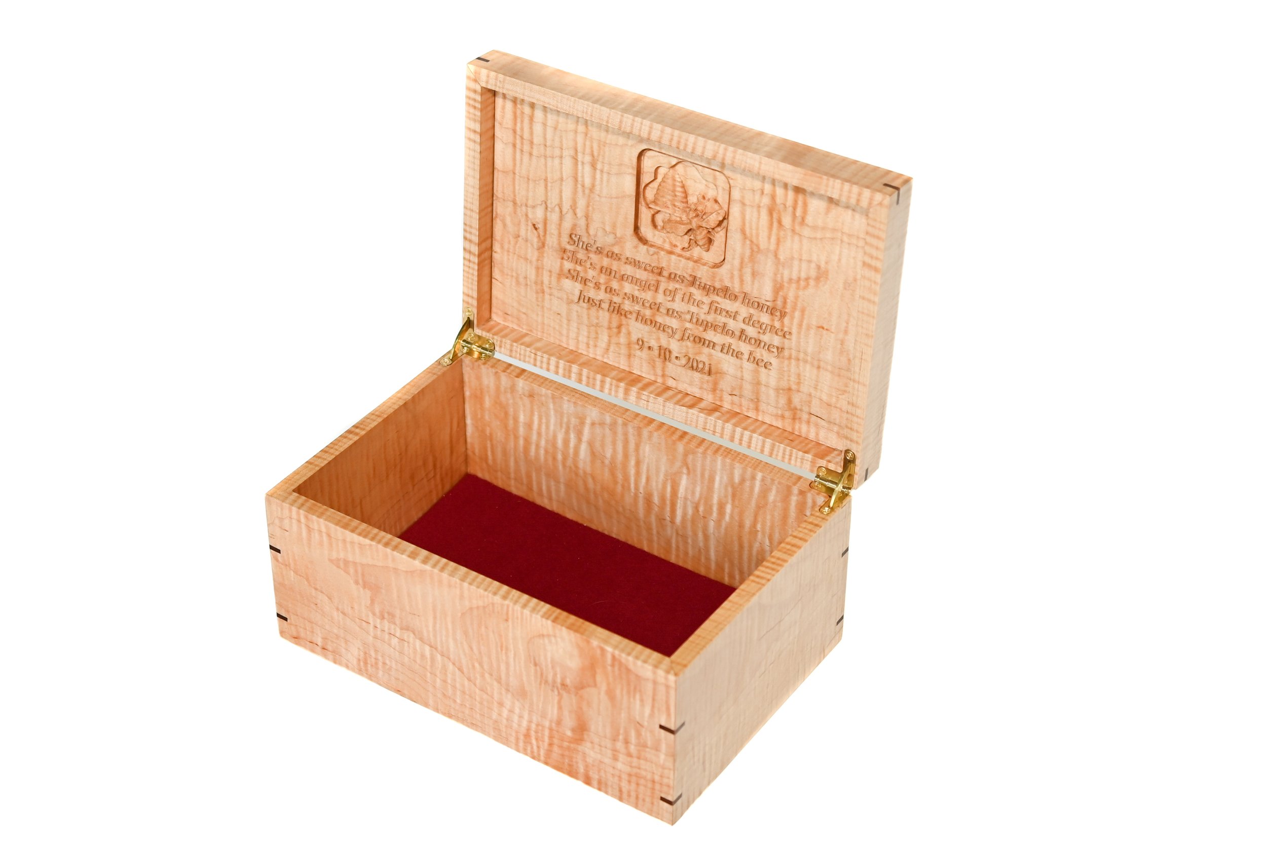 Keepsake Box, lid open