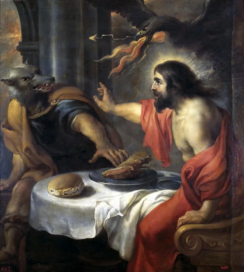 Jupiter and Lycaon by Jan Cossiers (17th Century), Prado Museum. Source: Wikipedia