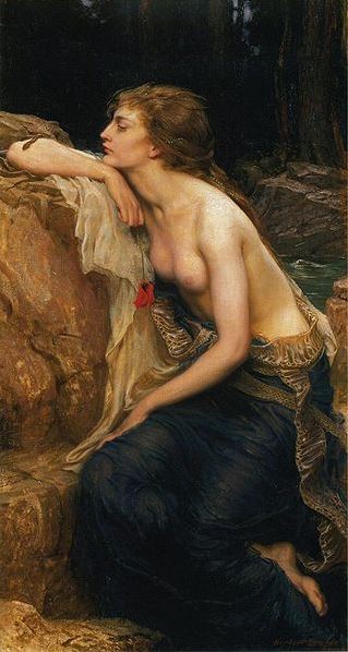 Lamia , Herbert James Draper (1909). Source: Wikipedia