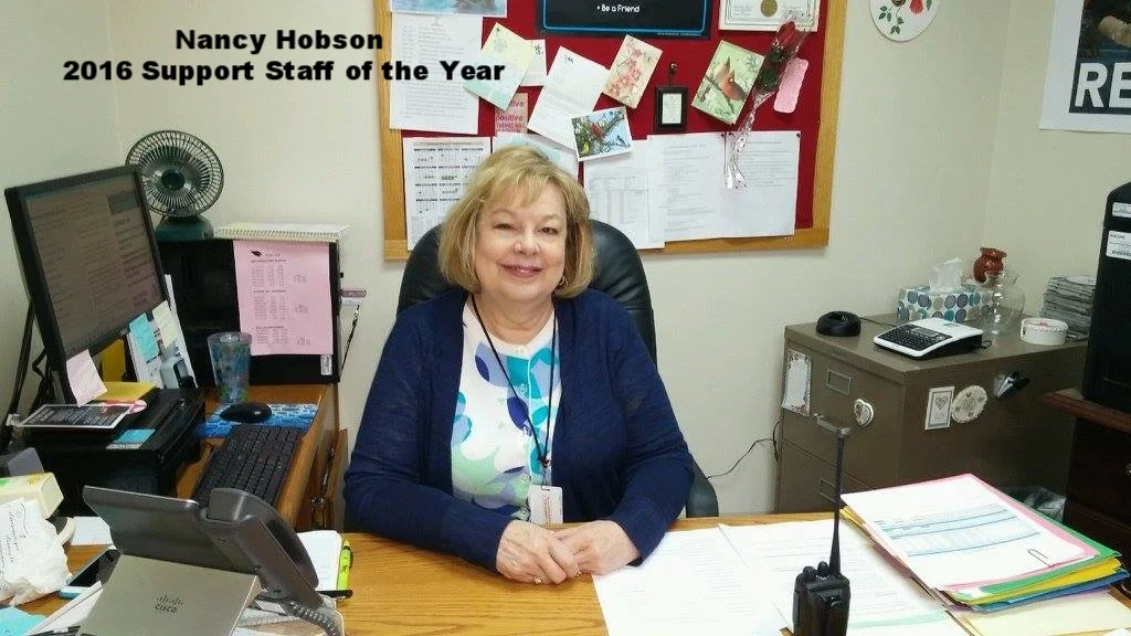 Nancy Hobson (Support Staff of the year).JPG